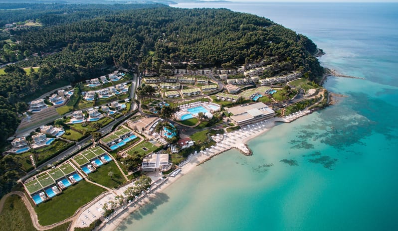 Sani Club-Aeiral-view